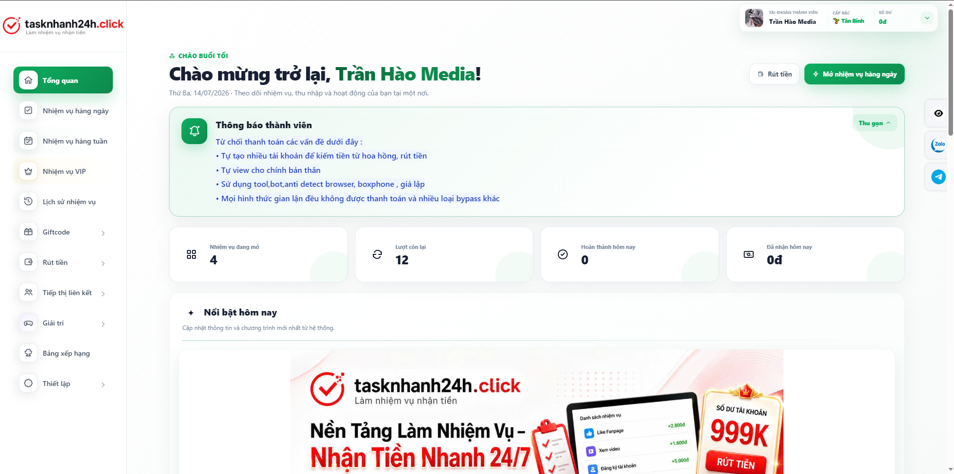 Giới thiệu dịch vụ BLAZEMARKET.ONLINE